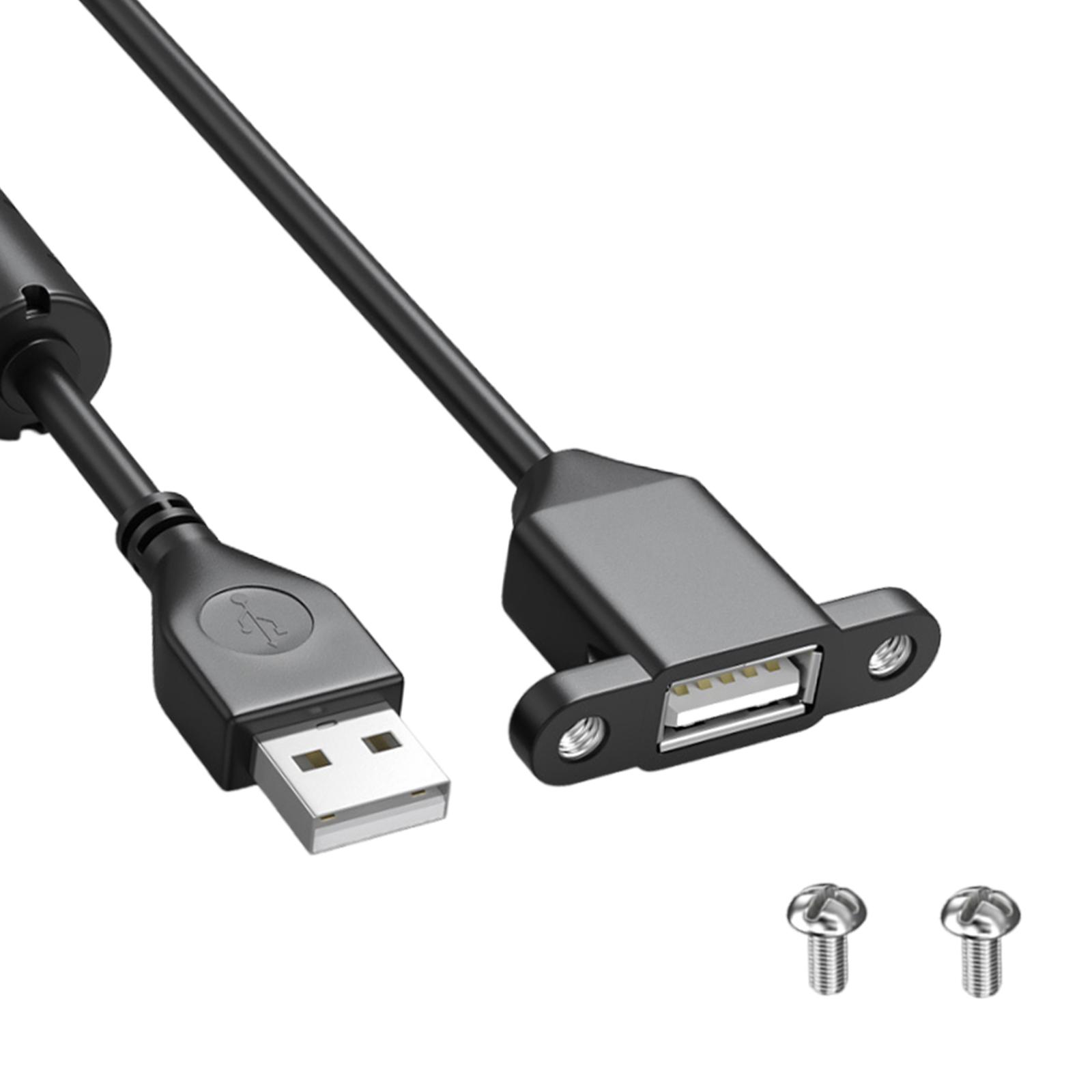 Удлинительный кабель для зарядки USB, штекер-гнездо, USB 2.0, порт для зарядки, для монтажа на панель, с отверстием для винта, для телефонов, ноутбуков, мышей 150CM
Удлинительный кабель для зарядки USB, штекер-гнездо, USB 2.0, порт для зарядки, для монтажа на панель, с отверстием для винта, для телефонов, ноутбуков, мышей 150CM
