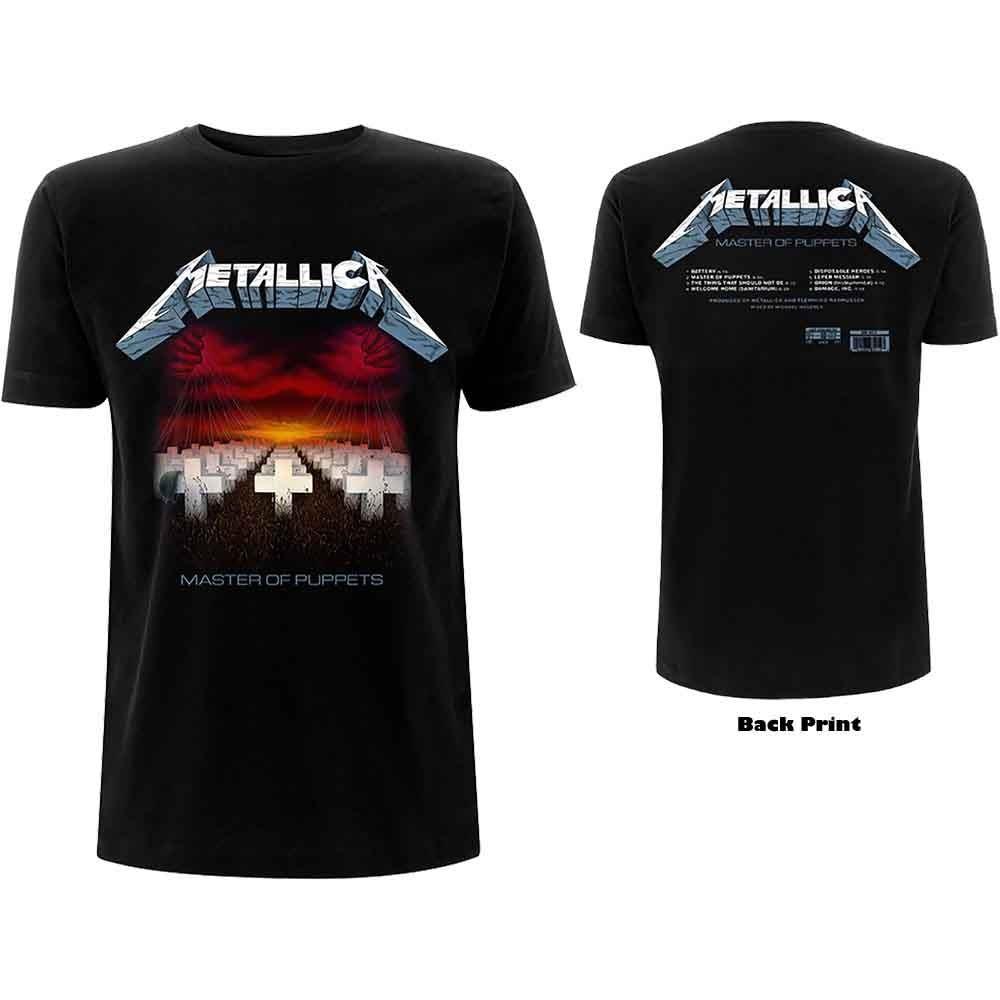Metallica - Master of Puppets Tracks (T-Shirt) XL
Metallica - Master of Puppets Tracks (T-Shirt) XL