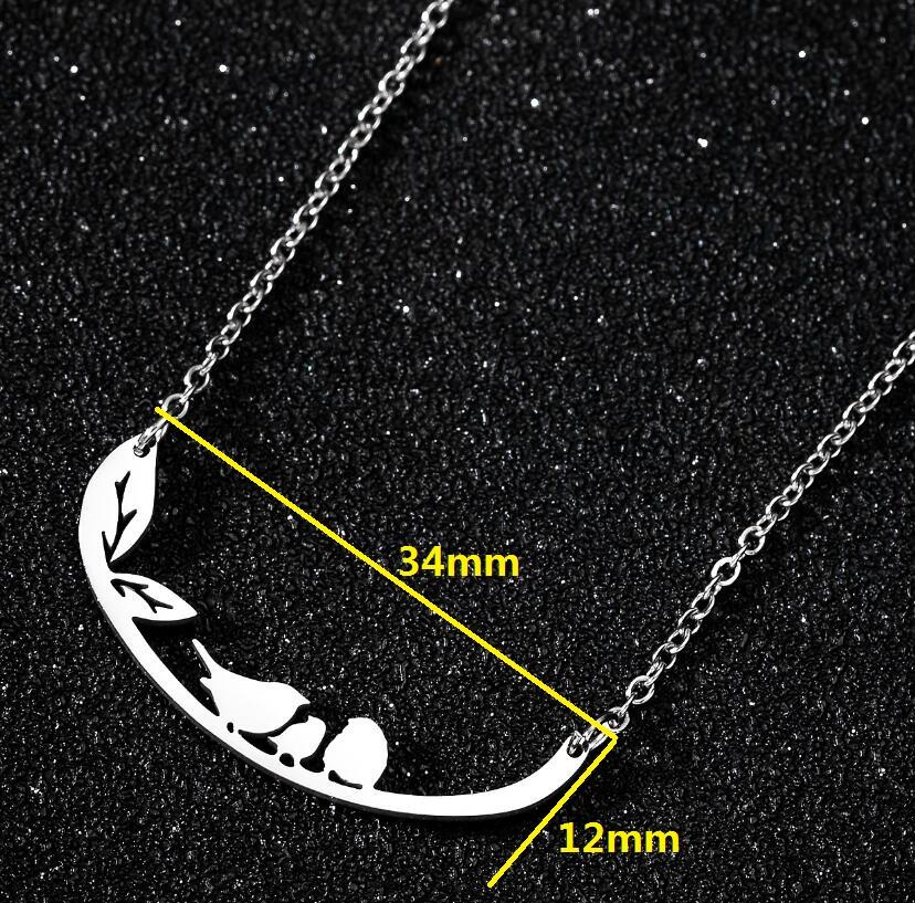 SMJEL Wild Animal Necklace Stainless Steel Hummingbird Necklaces & Pendants Cute Eagle Phoenix Swallow Birds Necklace collares
SMJEL Wild Animal Necklace Stainless Steel Hummingbird Necklaces & Pendants Cute Eagle Phoenix Swallow Birds Necklace collares