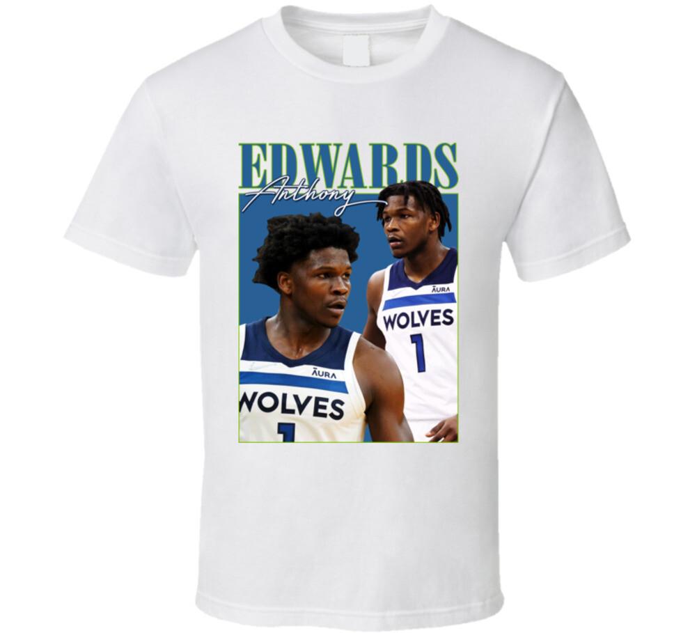 Anthony Edwards 90s Style T Shirt Mens Womens Tees Top 4XL
Anthony Edwards 90s Style T Shirt Mens Womens Tees Top 4XL