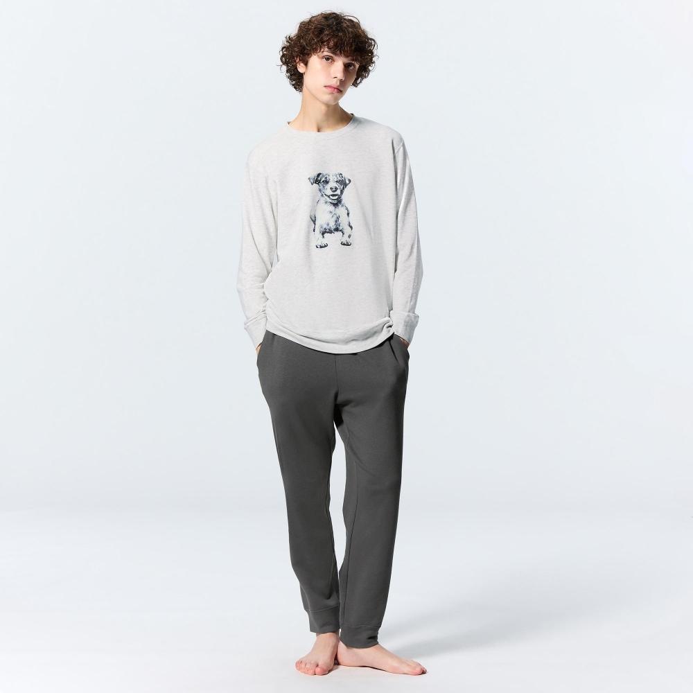 Gu By Uniqlo Мягкий эластичный комплект для дома с длинными рукавами и длинными брюками для собак
Gu By Uniqlo Мягкий эластичный комплект для дома с длинными рукавами и длинными брюками для собак