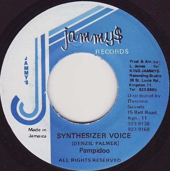 7inch Record POMPIDOO Synthesizer Voice NONE Jammys Records Jamaica Reggae Ska Dub Used
7inch Record POMPIDOO Synthesizer Voice NONE Jammys Records Jamaica Reggae Ska Dub Used