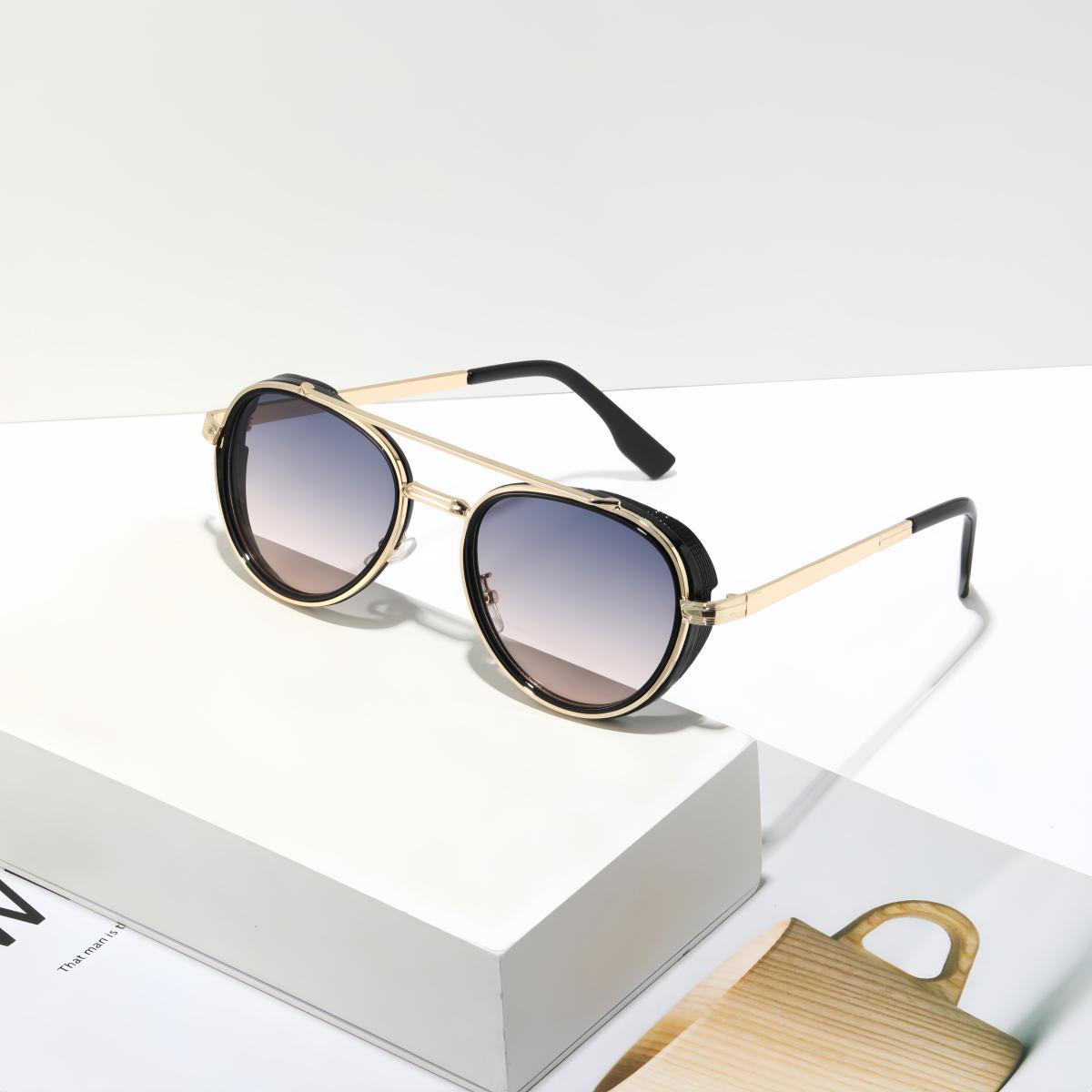 1pcs European and American retro fashion unisex sunglasses trend versatile summer sun shading, sun protection, UV resistant sung
1pcs European and American retro fashion unisex sunglasses trend versatile summer sun shading, sun protection, UV resistant sung