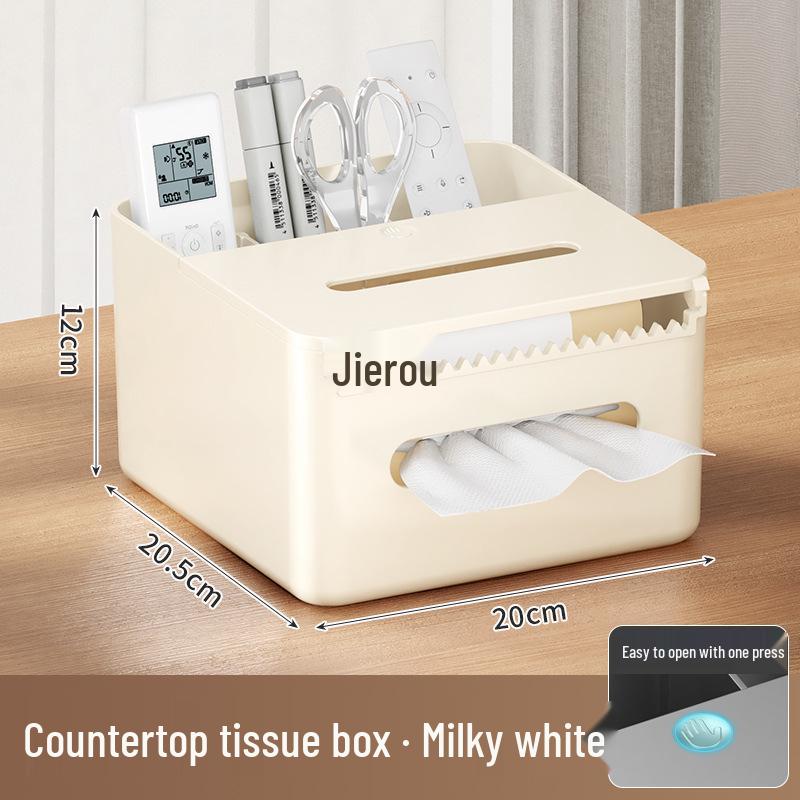Creative Multifunctional Pull-out Tissue Box for Home & Office - High-end Storage for Countertops
Creative Multifunctional Pull-out Tissue Box for Home & Office - High-end Storage for Countertops