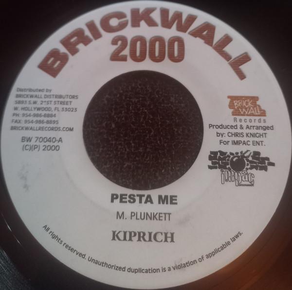 7inch Record KIPRICH - Pesta Me BW70040 Brickwall Recor 2000 US Reggae, Ska & Dub Used
7inch Record KIPRICH - Pesta Me BW70040 Brickwall Recor 2000 US Reggae, Ska & Dub Used