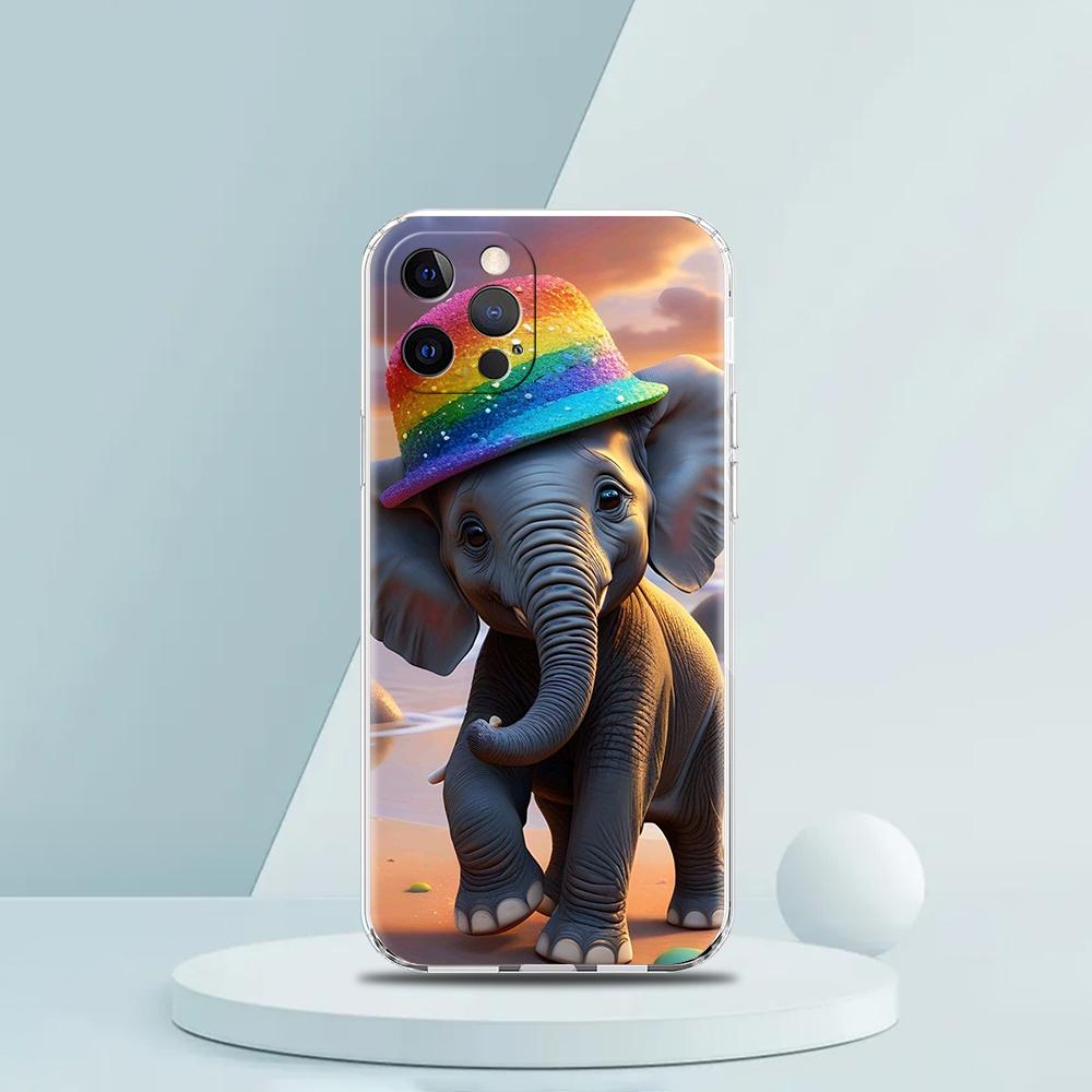 Мягкий прозрачный чехол-бампер из ТПУ для iPhone 16 15 14 13 12 11 Pro Max XR 8 7 Plus XR Ударопрочный корпус Милый животное Слон iPhone 14Pro Max
Мягкий прозрачный чехол-бампер из ТПУ для iPhone 16 15 14 13 12 11 Pro Max XR 8 7 Plus XR Ударопрочный корпус Милый животное Слон iPhone 14Pro Max