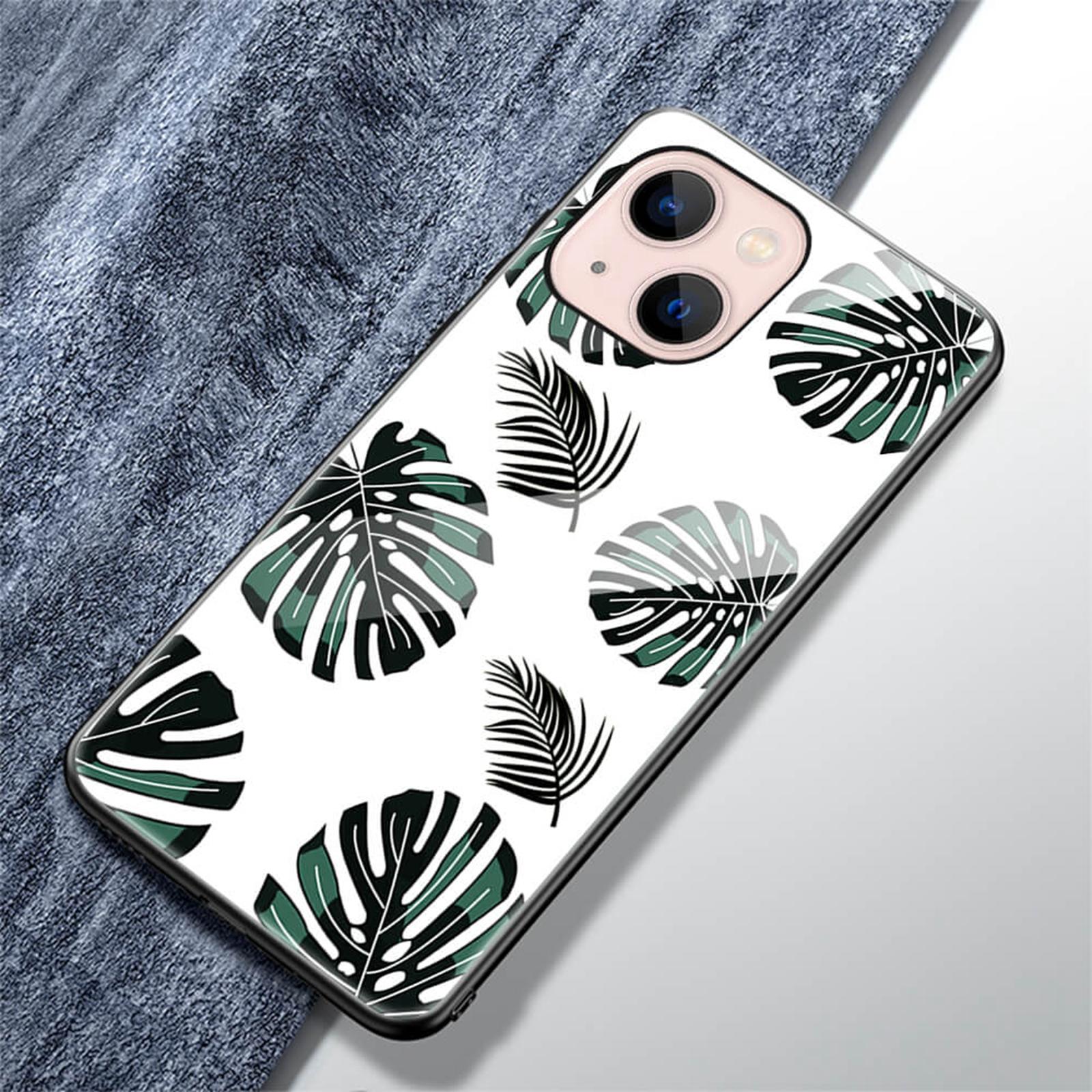 Pattern Printing Phone Case for iPhone 13 mini 5.4 inch,Anti-Scratch Tempered Glass+PC Back TPU Frame Hybrid Shockproof Cover Leaves
Pattern Printing Phone Case for iPhone 13 mini 5.4 inch,Anti-Scratch Tempered Glass+PC Back TPU Frame Hybrid Shockproof Cover Leaves