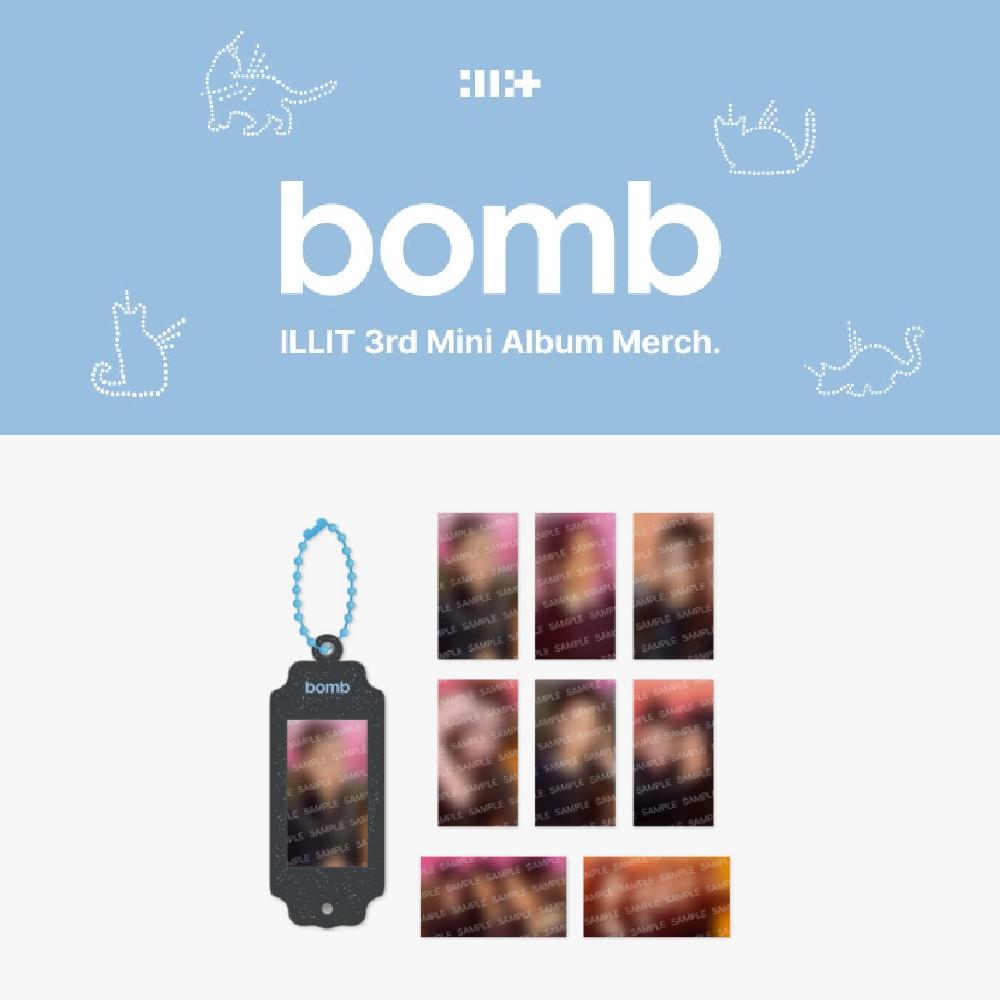 Предзаказ ILLIT 3-го мини-альбома bomb Официальный MD Брелок-именная бирка
Предзаказ ILLIT 3-го мини-альбома bomb Официальный MD Брелок-именная бирка