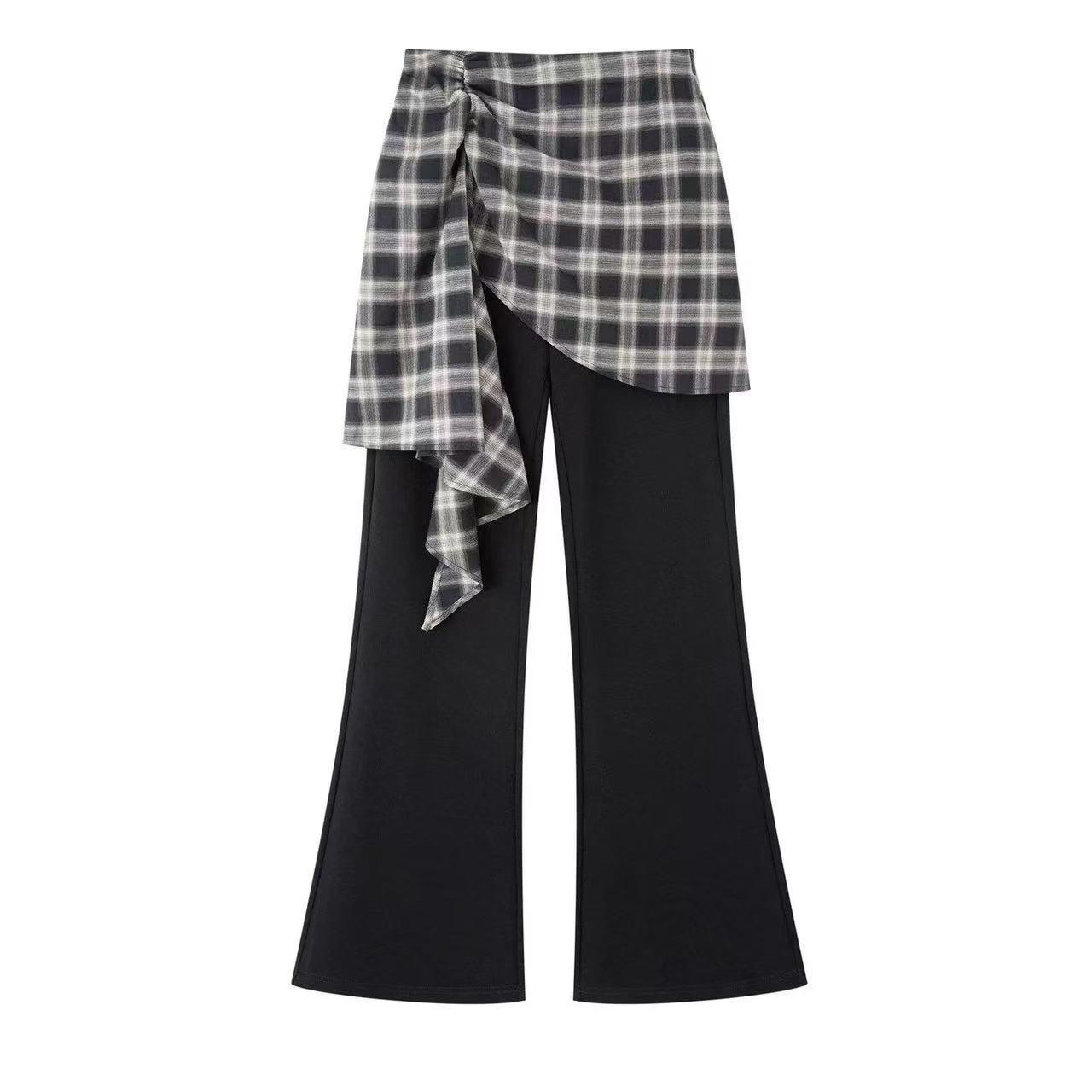 Spring 2026 Women s Plaid Micro Flare Pants Two-Piece Set - BR311117. Large
Spring 2026 Women s Plaid Micro Flare Pants Two-Piece Set - BR311117. Large