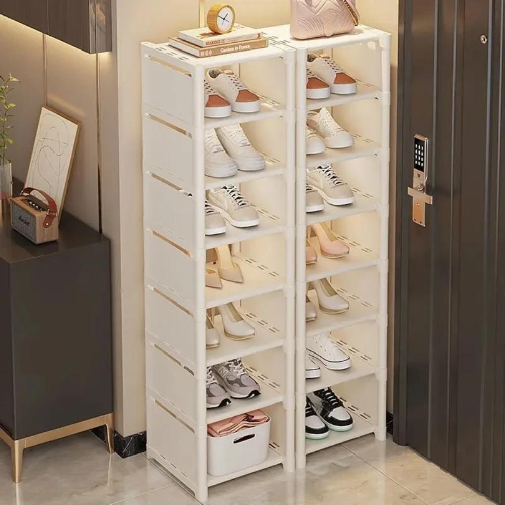 Adjustable Wall Corner Shoes Shelf Fashion Shoe Cabinet Multiple Layers Shoe Rack Living Room black-4 layers
Adjustable Wall Corner Shoes Shelf Fashion Shoe Cabinet Multiple Layers Shoe Rack Living Room black-4 layers