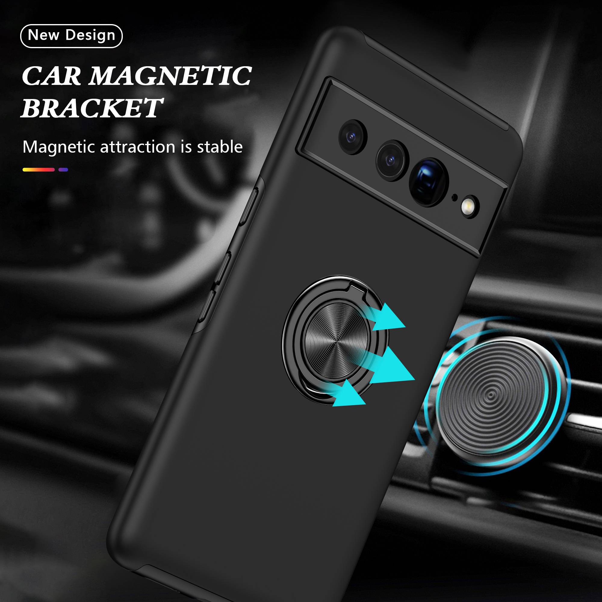 For Google Pixel 7 Pro 5G Anti-fall Kickstand Phone Cover Hard PC Soft TPU Hybrid Protection Back Cover,Support Magnetic Car Mount Silver
For Google Pixel 7 Pro 5G Anti-fall Kickstand Phone Cover Hard PC Soft TPU Hybrid Protection Back Cover,Support Magnetic Car Mount Silver