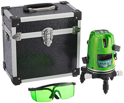 Y sGOD JAPAN Green Alien Laser Level GA-06BB (4-Direction Square, 4 Vertical, 1 Horizontal Line)
Y sGOD JAPAN Green Alien Laser Level GA-06BB (4-Direction Square, 4 Vertical, 1 Horizontal Line)