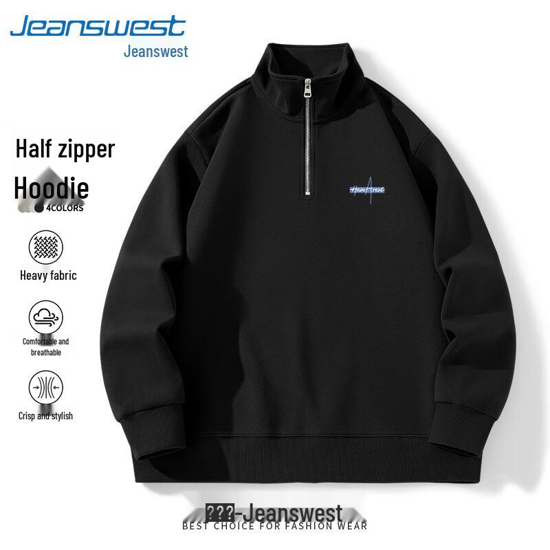 Jeanswest Men s Collegiate Half-Zip Heavyweight Sweatshirt L
Jeanswest Men s Collegiate Half-Zip Heavyweight Sweatshirt L