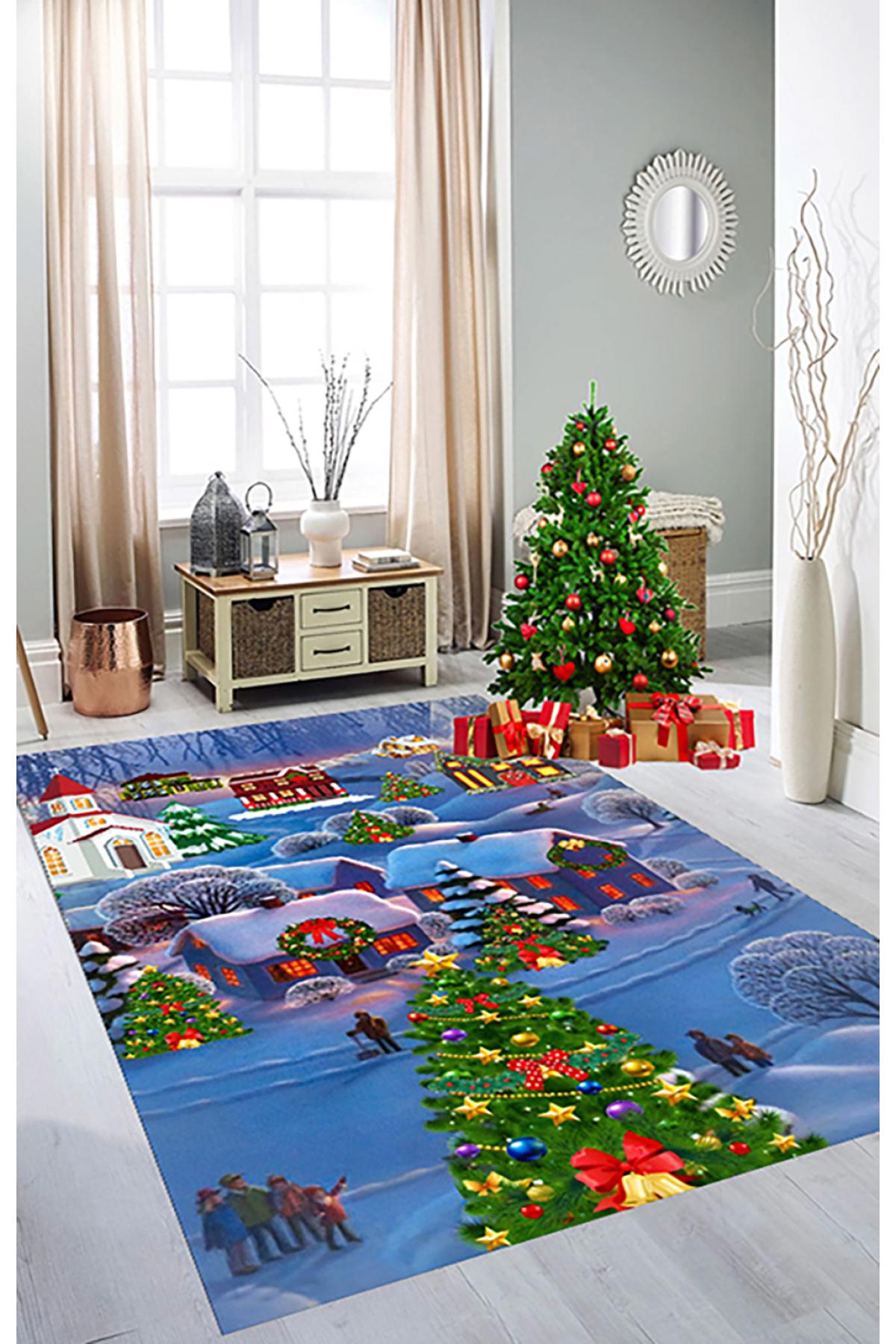 MD-LİFE HOME Рождественский ковер на нескользящей основе с цифровой печатью MD5180
MD-LİFE HOME Рождественский ковер на нескользящей основе с цифровой печатью MD5180