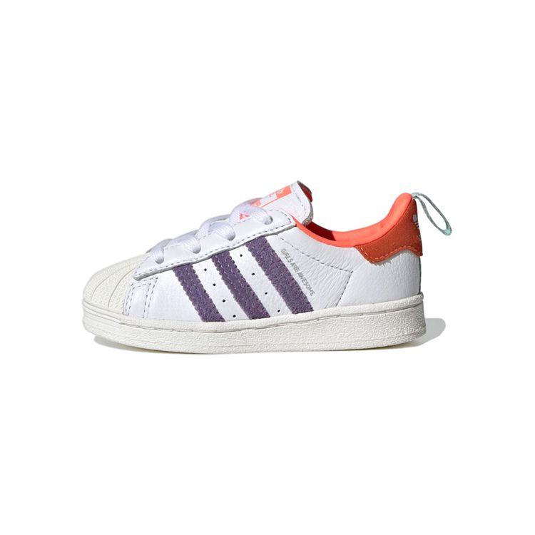 Девушки-суперзвезды Adidas потрясающие (ТД) Детские кроссовки Cloud-White Icey-Pink Signal-Coral FW8119
Девушки-суперзвезды Adidas потрясающие (ТД) Детские кроссовки Cloud-White Icey-Pink Signal-Coral FW8119