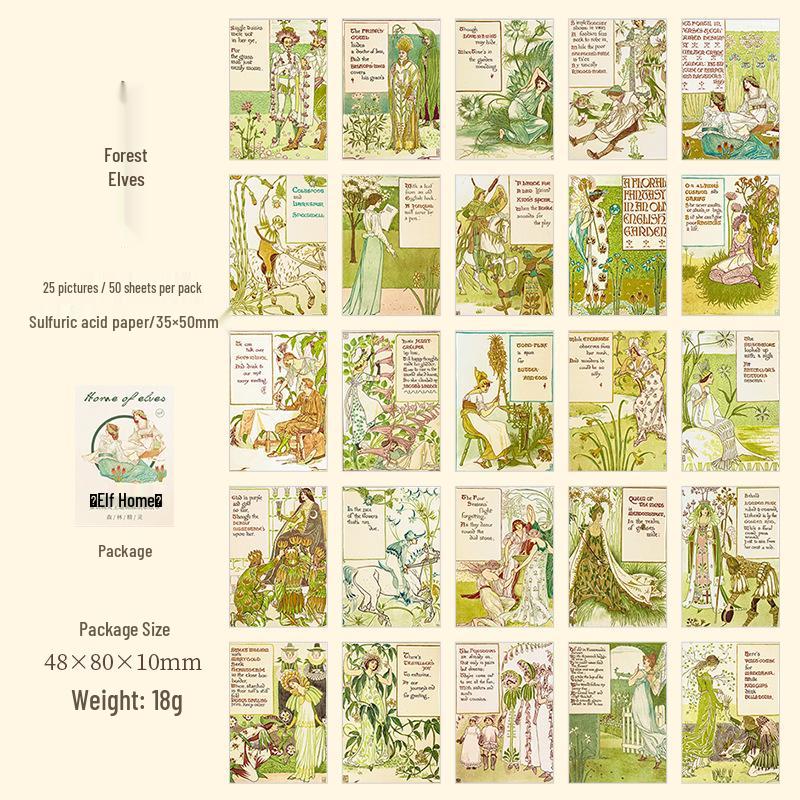 Beautiful Day Elf Journal DIY Stickers: 50 Sheets, 8 Fairy Tale Designs
Beautiful Day Elf Journal DIY Stickers: 50 Sheets, 8 Fairy Tale Designs