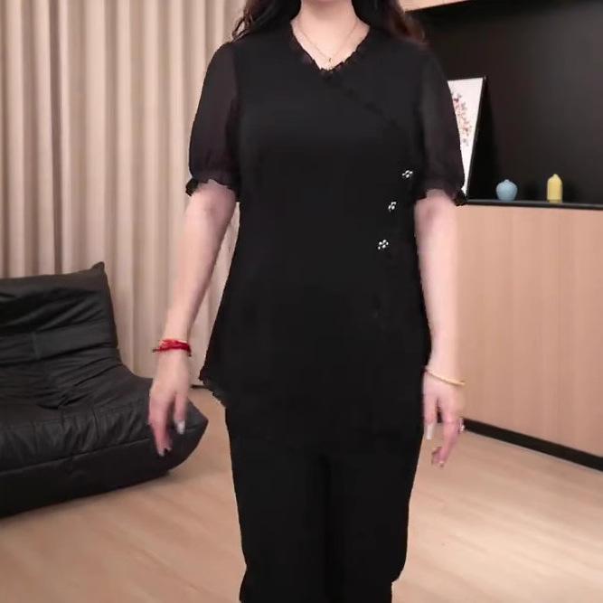 Summer 2025 Luxury Polka Dot Loose Wide Sleeve Shirt for Women - Plus Size Available XL (60-70 kg) чёрный
Summer 2025 Luxury Polka Dot Loose Wide Sleeve Shirt for Women - Plus Size Available XL (60-70 kg) чёрный