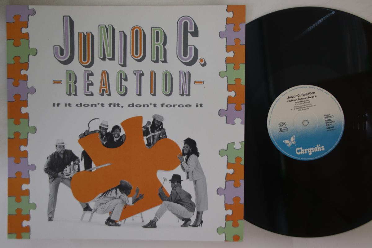 12inch Record JUNIOR C. REACTION - If It Don t Fit Don t Force It 608653 CHRYSALIS 1986 Germany Soul/Funk Used
12inch Record JUNIOR C. REACTION - If It Don t Fit Don t Force It 608653 CHRYSALIS 1986 Germany Soul/Funk Used