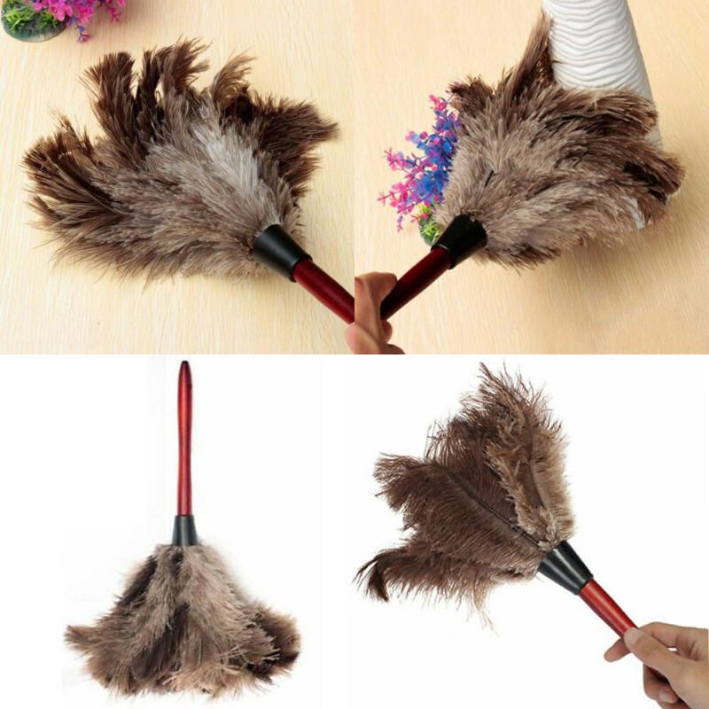 38cm Ostrich Natural Feather Dust Removal Brush, Electrostatic Dust Removal Tool Vacuum Cleaner Household Cleaning Accessories
38cm Ostrich Natural Feather Dust Removal Brush, Electrostatic Dust Removal Tool Vacuum Cleaner Household Cleaning Accessories