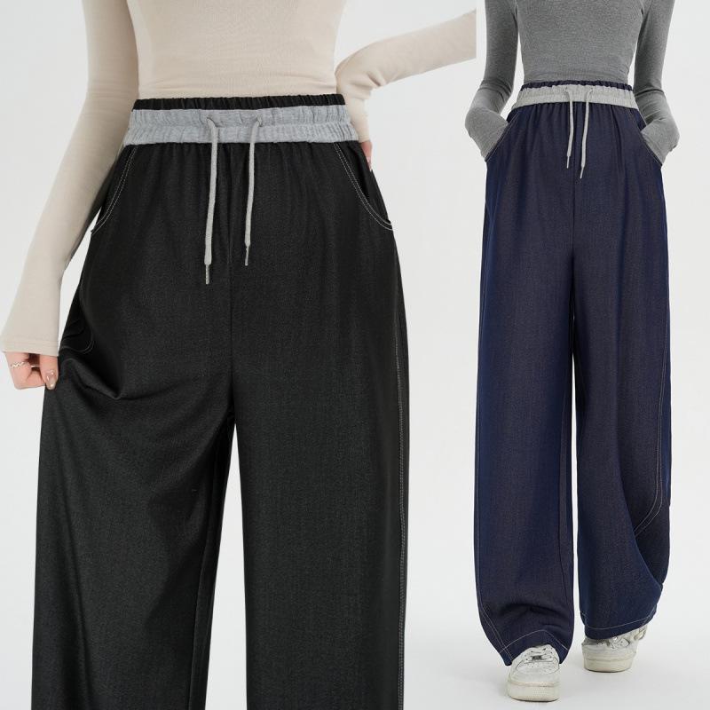 2026 Spring Maternity Loose Straight-Leg Wide-Leg Elastic Drawstring Pants 4XL чорний
2026 Spring Maternity Loose Straight-Leg Wide-Leg Elastic Drawstring Pants 4XL чорний