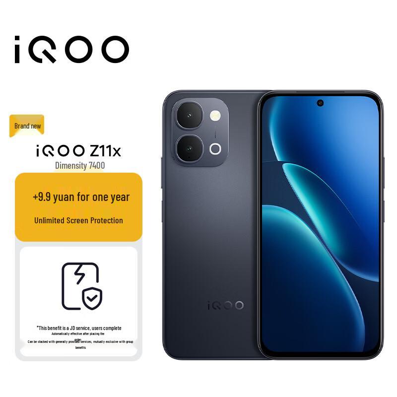 Смартфон vivo iQOO Z11x 5G (версія CN) 12GB+256GB
Смартфон vivo iQOO Z11x 5G (версія CN) 12GB+256GB