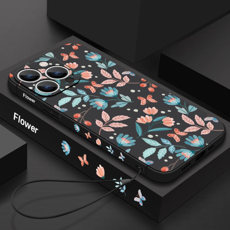 Color Flower Pattern Soft Magnetic Phone Cover For iPhone 15 14 Pro Max 13 Pro 12 11 for Magsafe Matte Shockproof Lens Protection TPU Lanyard Case iPhone 15 чёрный
Color Flower Pattern Soft Magnetic Phone Cover For iPhone 15 14 Pro Max 13 Pro 12 11 for Magsafe Matte Shockproof Lens Protection TPU Lanyard Case iPhone 15 чёрный