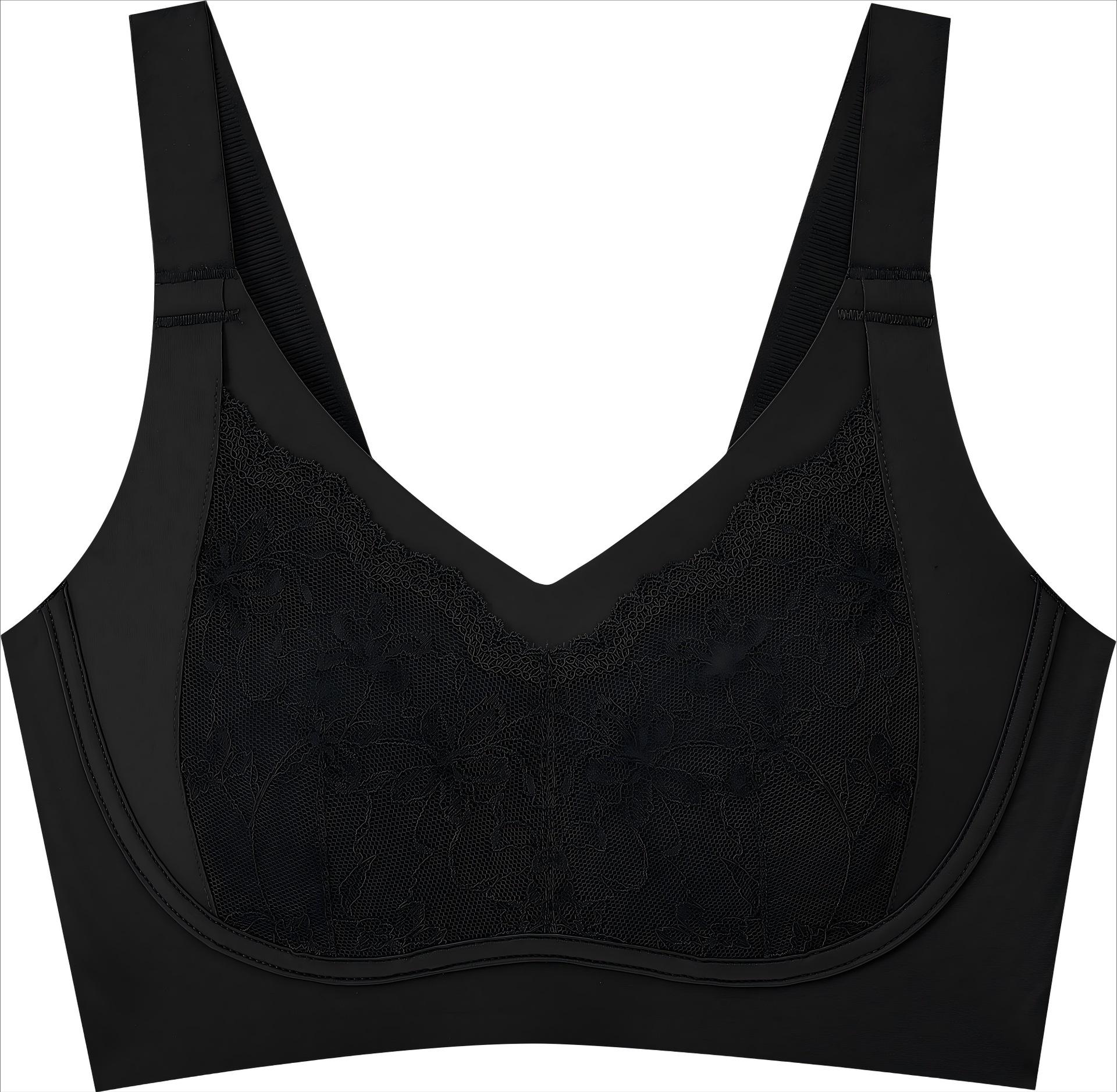 European and American large-size seamless underwear women s bra is light and thin, large breasts are small, lace is soft, rabbit ears are anti-light 3XL чорний
European and American large-size seamless underwear women s bra is light and thin, large breasts are small, lace is soft, rabbit ears are anti-light 3XL чорний