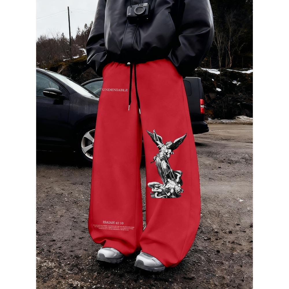 Men s Gothic Dark Aesthetic Casual Running Pants, Loose Straight Pull Pants, Running Pants with Bold Graphic Design XXL
Men s Gothic Dark Aesthetic Casual Running Pants, Loose Straight Pull Pants, Running Pants with Bold Graphic Design XXL