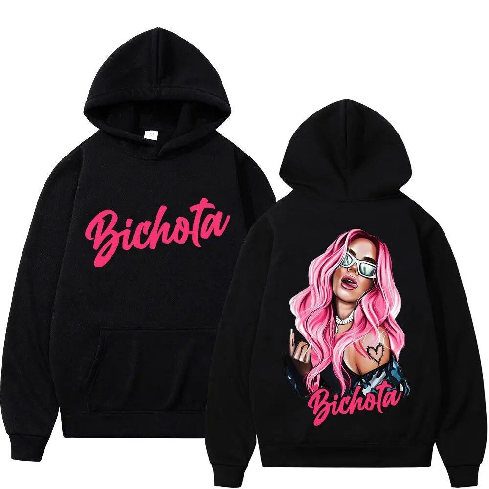 Singer Karol G Graphic Printed Hoodie Unisex Women Trend Aesthetics Oversized Hoodies Fashion Hip Hop Hooded Sweatshirts Streetwear
Singer Karol G Graphic Printed Hoodie Unisex Women Trend Aesthetics Oversized Hoodies Fashion Hip Hop Hooded Sweatshirts Streetwear