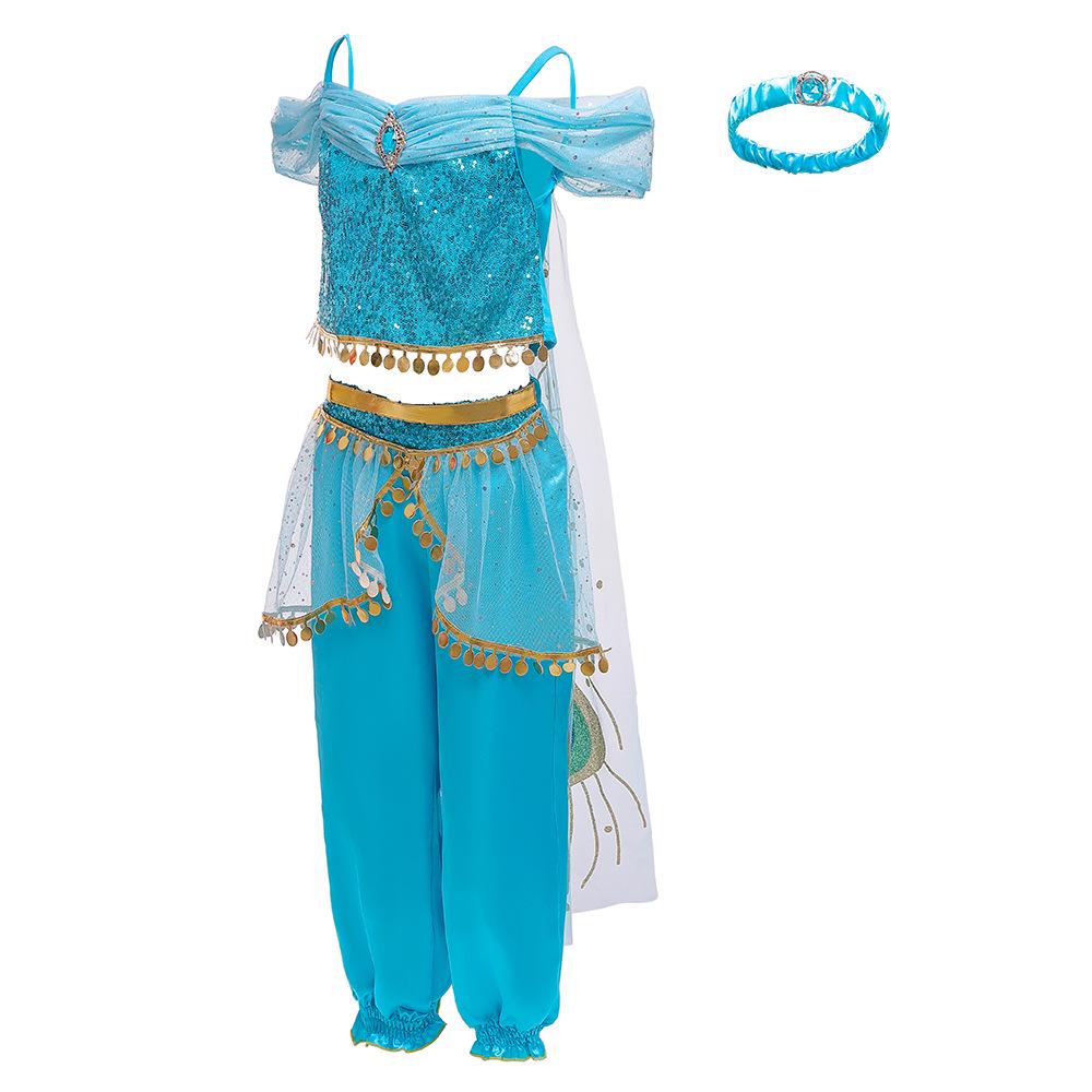 Princess Jasmine Aladdin s Lamp Costume - Kids Stage Dress & Formal Gown 120 cm
Princess Jasmine Aladdin s Lamp Costume - Kids Stage Dress & Formal Gown 120 cm