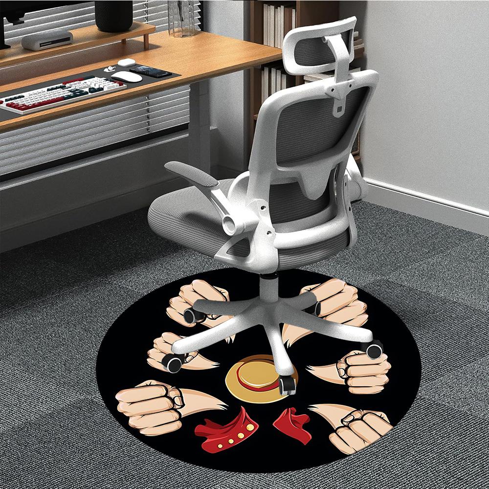 1PC One Piece Luffy Office Round Area Rug, Indoor Mat Suitable For Office, Under Office Chairs Bedroom Living Room Home Decor DT1212087 80cm by 80cm
1PC One Piece Luffy Office Round Area Rug, Indoor Mat Suitable For Office, Under Office Chairs Bedroom Living Room Home Decor DT1212087 80cm by 80cm