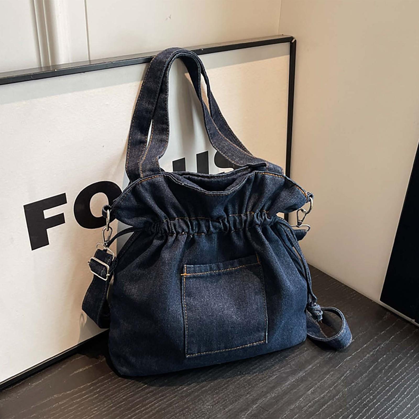 Женская литературная сумка через плечо с завязками на шнурке и кулиской One Size
Женская литературная сумка через плечо с завязками на шнурке и кулиской One Size