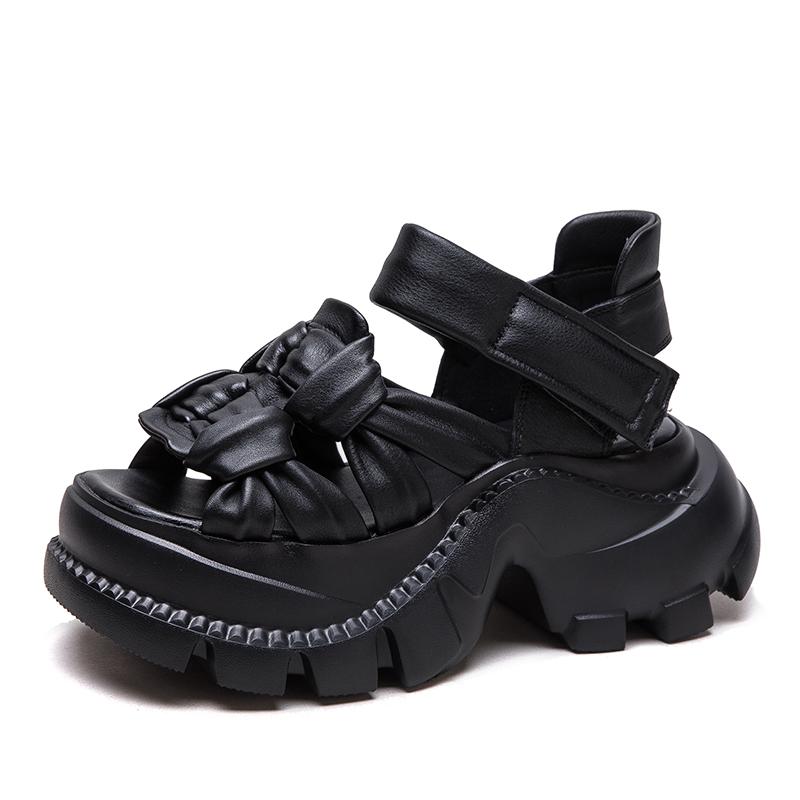 Trendy PU Leather Platform Woven Sandals for Women Chunky Sole Summer Velcro Gladiator Style 40
Trendy PU Leather Platform Woven Sandals for Women Chunky Sole Summer Velcro Gladiator Style 40