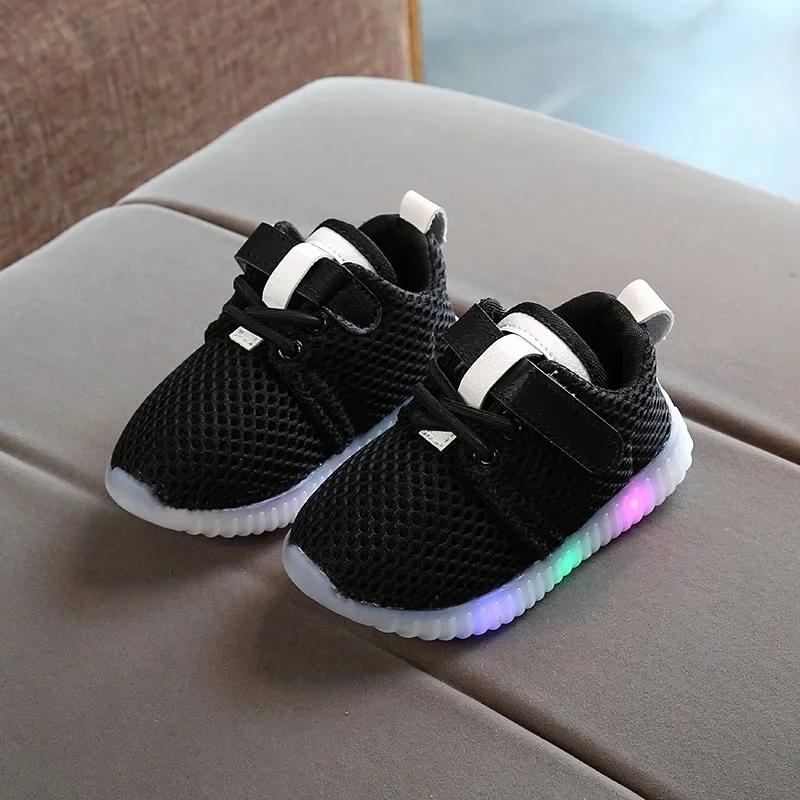 Zapatillas Children Sneakers for Boys Girls Spring New Led Mesh Casual Shoes Kids Breathable Glowing Up Tennis Sport Shoes 21 inner13cm
Zapatillas Children Sneakers for Boys Girls Spring New Led Mesh Casual Shoes Kids Breathable Glowing Up Tennis Sport Shoes 21 inner13cm