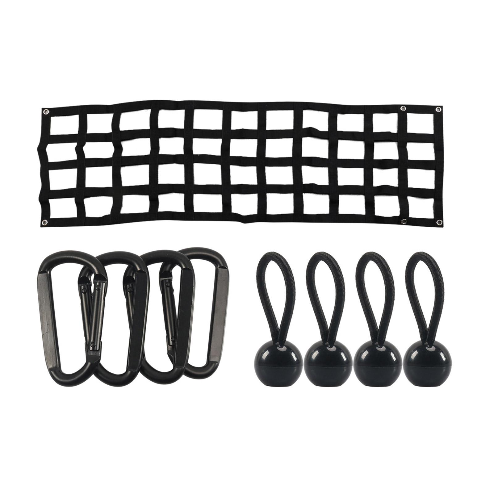 60x18in Tailgate Mesh Universal All Weather Use Netting Black Tailgate Net Tailgate Cargo Netting for Pickup Truck Bed 1
60x18in Tailgate Mesh Universal All Weather Use Netting Black Tailgate Net Tailgate Cargo Netting for Pickup Truck Bed 1