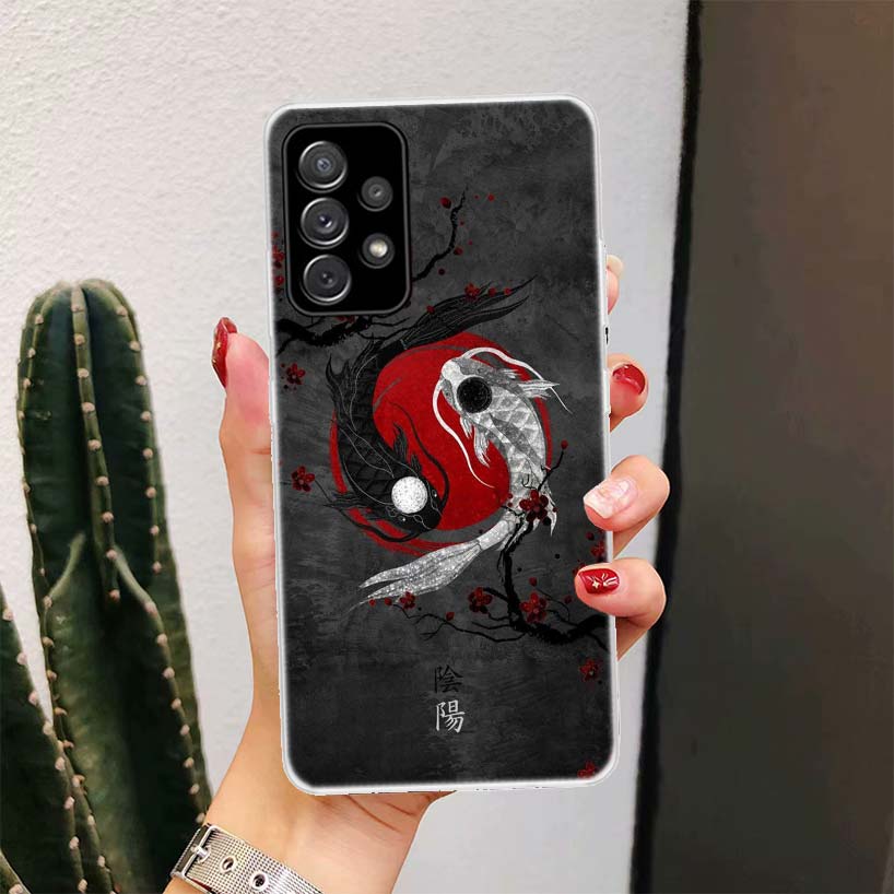Japan Koi Fish Yin Yang Art For Samsung Galaxy A15 A14 A13 A12 A55 A54 A53 A52 Phone Case A32 A35 A34 A33 A25 A24 A23 A22 A04S A Samsung A32 4G
Japan Koi Fish Yin Yang Art For Samsung Galaxy A15 A14 A13 A12 A55 A54 A53 A52 Phone Case A32 A35 A34 A33 A25 A24 A23 A22 A04S A Samsung A32 4G