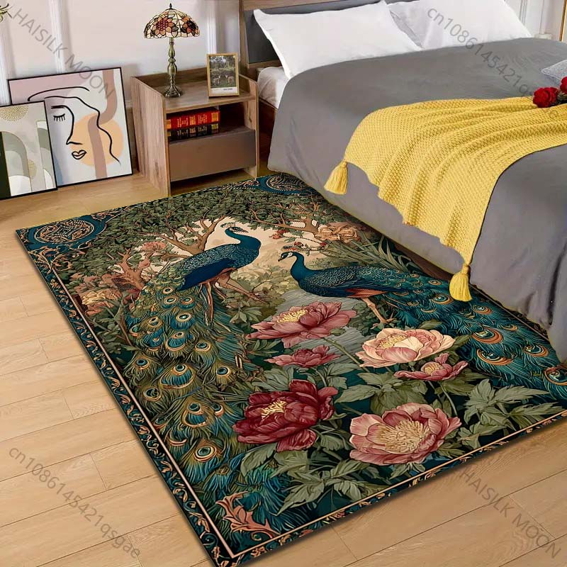 1PC Peacock floral pattern art Pattern Rug Carpets for Bedroom Living Room Sofa Mat Creative Door Mat Cloakroom Home Decor 40cm x 60cm
1PC Peacock floral pattern art Pattern Rug Carpets for Bedroom Living Room Sofa Mat Creative Door Mat Cloakroom Home Decor 40cm x 60cm