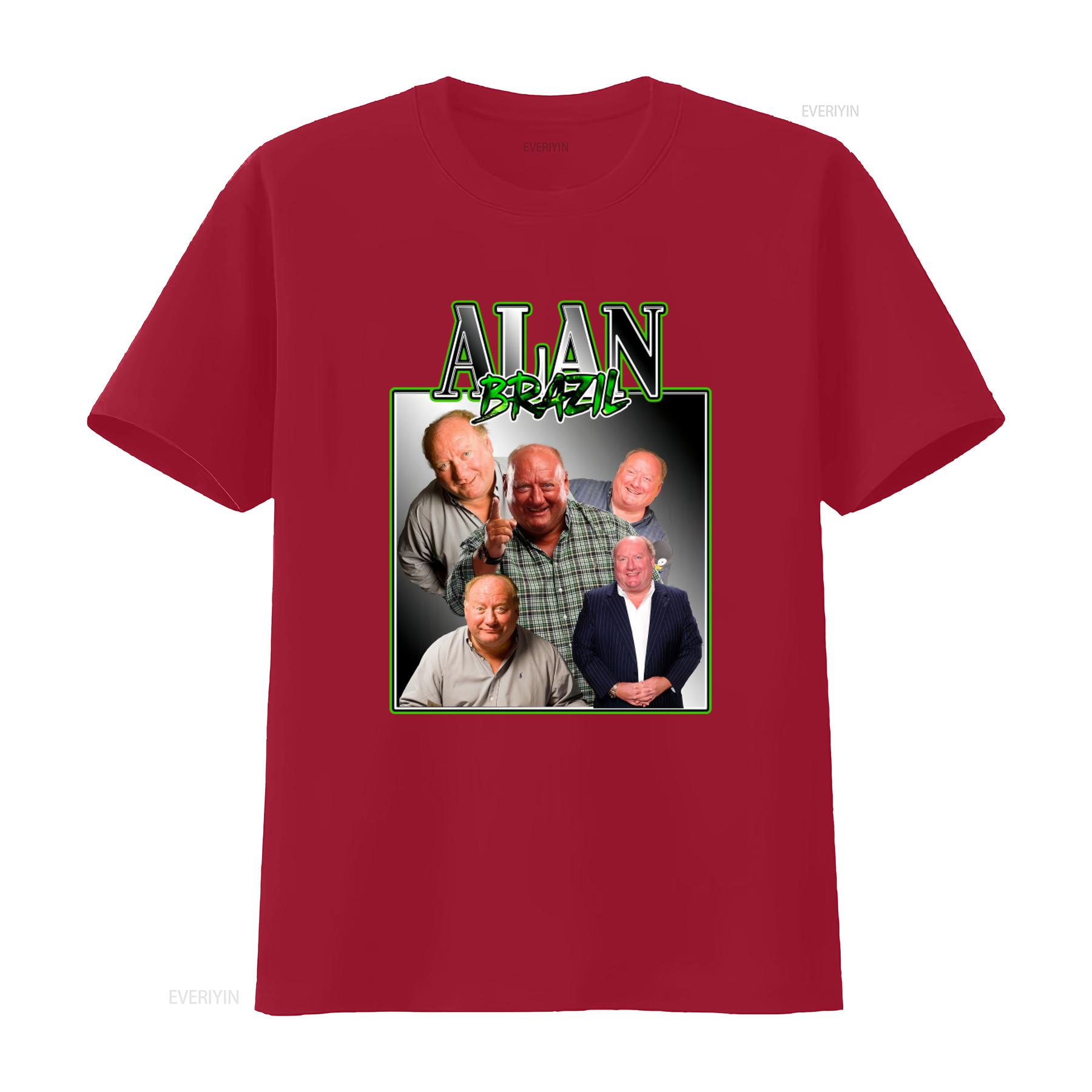 Alan Brazil Talk Sport Homage T shirt for Men Unique Design High Quality Print Perfect Fans vintage Washed Versatile Casual S
Alan Brazil Talk Sport Homage T shirt for Men Unique Design High Quality Print Perfect Fans vintage Washed Versatile Casual S