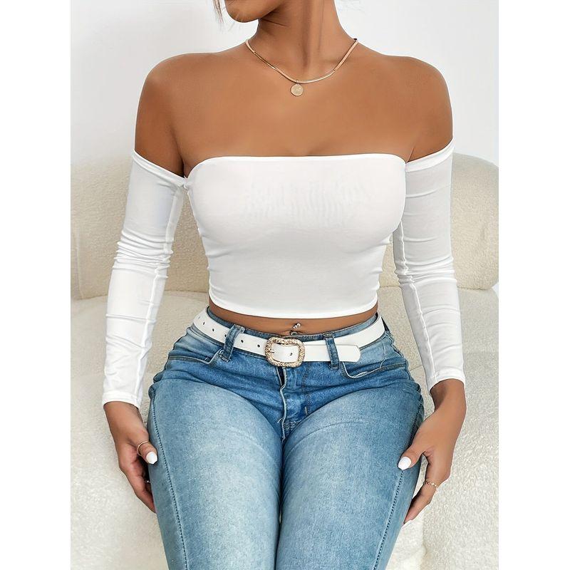 2025 European and American Foreign Trade Style Camisole with Waist-Cinching Short Design, Sexy Cropped Top, Strapless Design White XS
2025 European and American Foreign Trade Style Camisole with Waist-Cinching Short Design, Sexy Cropped Top, Strapless Design White XS