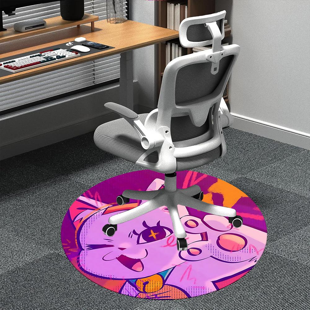 1pc Cat Whiskers Office Round Area Rug, Indoor Mat Suitable ForOffice, Under Office Chairs Bedroom Living Room Home Decor, Room Deco u60 80cm by 80cm
1pc Cat Whiskers Office Round Area Rug, Indoor Mat Suitable ForOffice, Under Office Chairs Bedroom Living Room Home Decor, Room Deco u60 80cm by 80cm