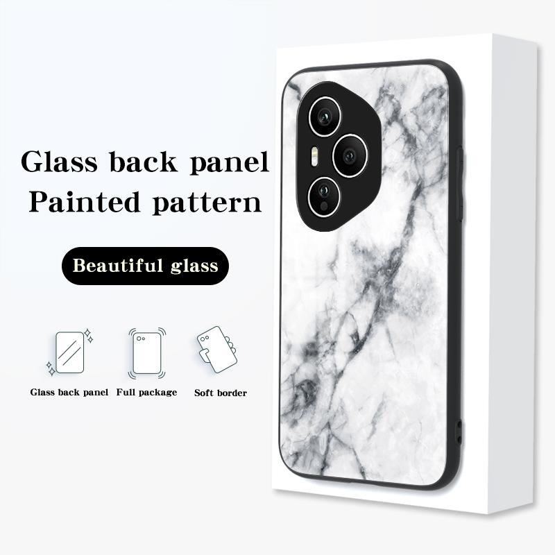 For Honor 400 Pro 5G (Global) Case Marble Pattern Tempered Glass+PC+TPU Protective Phone Cover White Marble
For Honor 400 Pro 5G (Global) Case Marble Pattern Tempered Glass+PC+TPU Protective Phone Cover White Marble