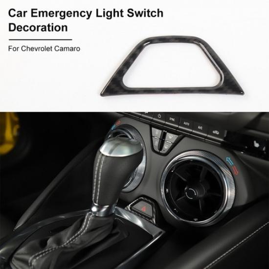 Carbon Emergency Lamp Warning Light Switch Cover Trim For Chevrolet Camaro 2017+
Carbon Emergency Lamp Warning Light Switch Cover Trim For Chevrolet Camaro 2017+