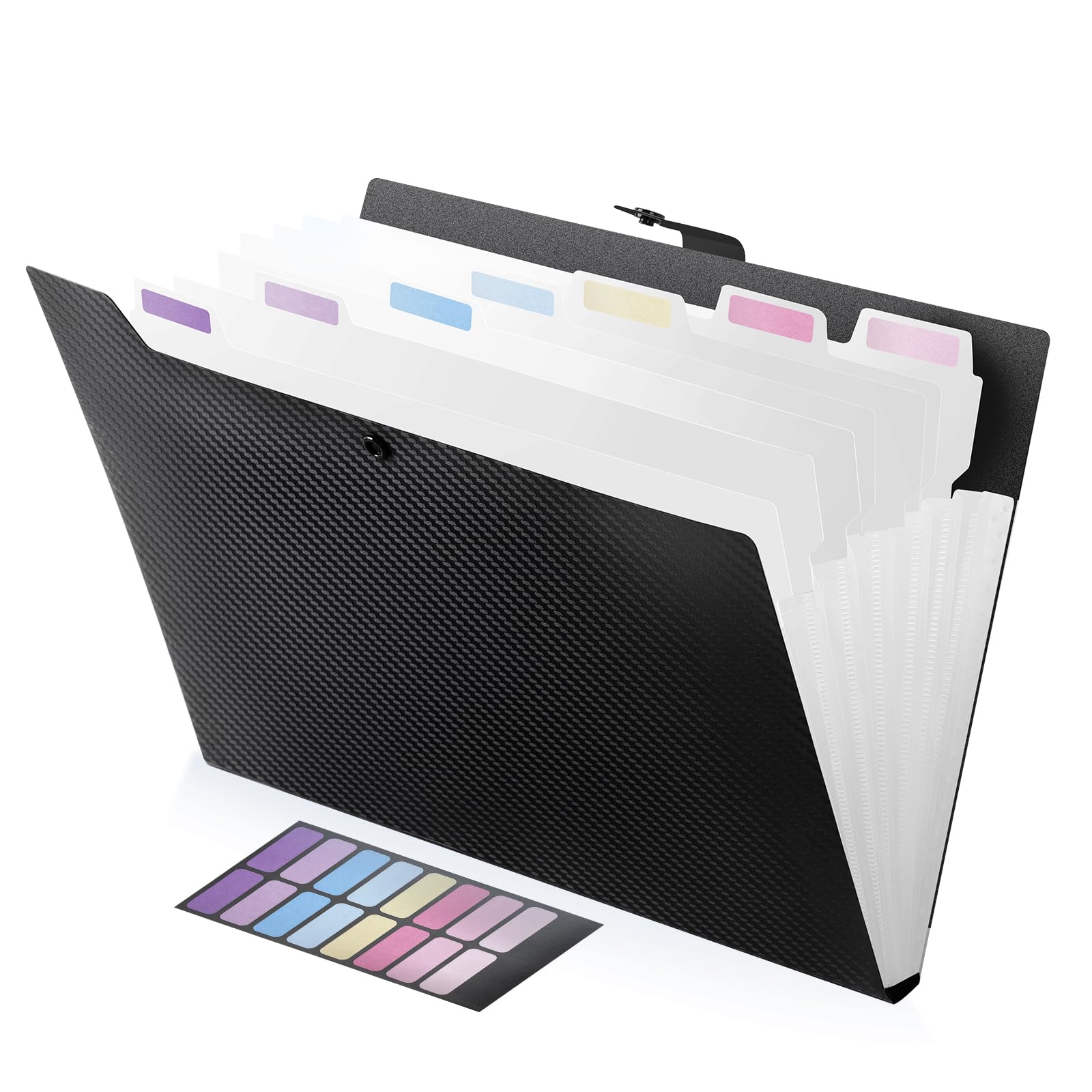 FRETONBA Document 8 A4 Expandable Snap Accordion Labels Classified Transparent Print Document Storage Multifunctional Document Portable File, Pockets, чёрный
FRETONBA Document 8 A4 Expandable Snap Accordion Labels Classified Transparent Print Document Storage Multifunctional Document Portable File, Pockets, чёрный