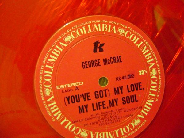 12inch Record GEORGE MCCRAE - (You ve Got) My Love, My Life, My S KS40022 Columbia, T.K. 1978 Mexico Soul/Funk Used
12inch Record GEORGE MCCRAE - (You ve Got) My Love, My Life, My S KS40022 Columbia, T.K. 1978 Mexico Soul/Funk Used