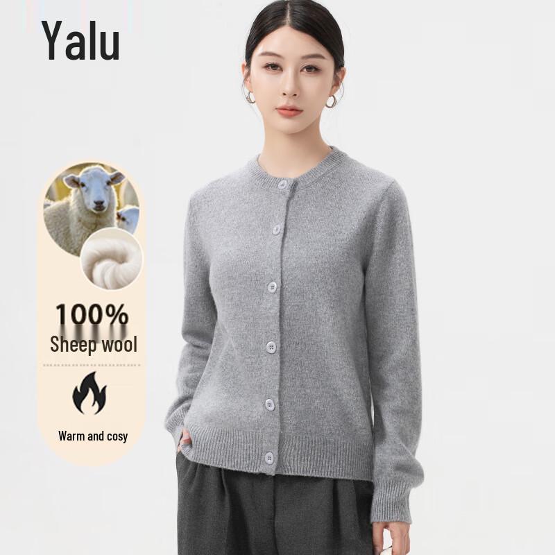 Yalu Women s 100% Merino Wool Round Neck Sweater
Yalu Women s 100% Merino Wool Round Neck Sweater