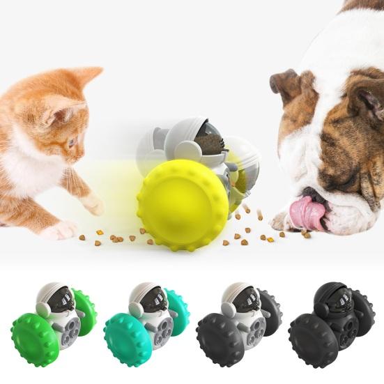 Interactive Pet Toy Treat Dispenser Toy Large Capacity Astronaut Shape Self-Balancing Food Dispenser Cat Dog Enrichment Toy
Interactive Pet Toy Treat Dispenser Toy Large Capacity Astronaut Shape Self-Balancing Food Dispenser Cat Dog Enrichment Toy