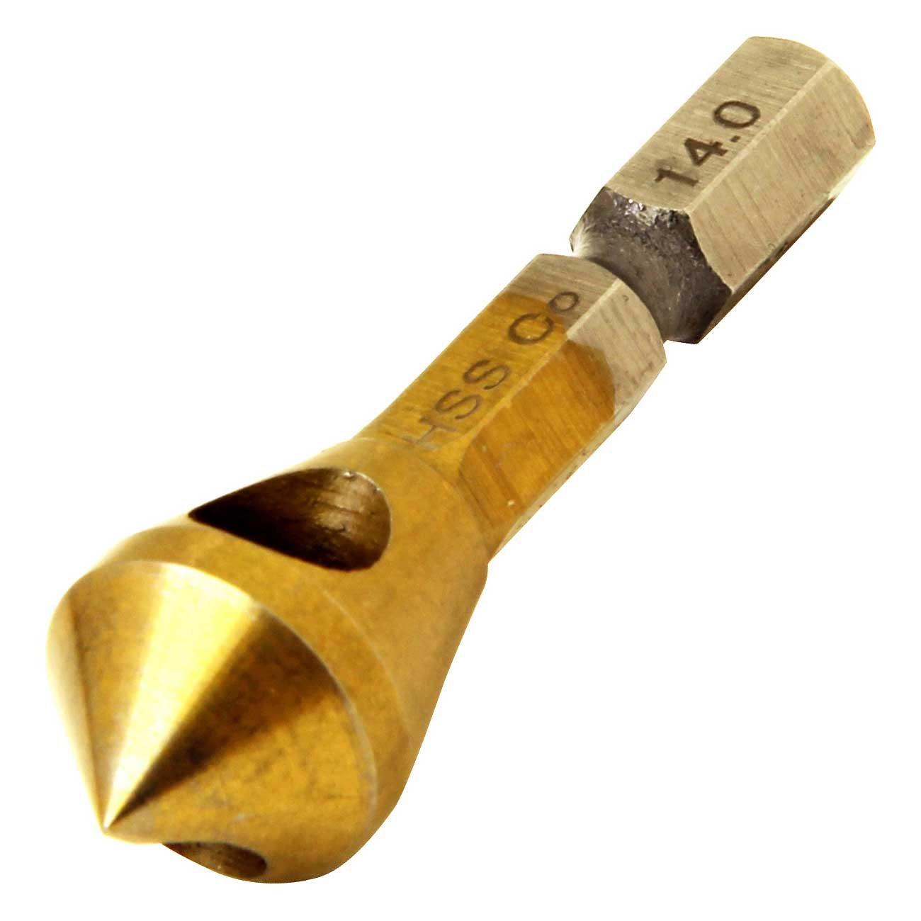 SK11 Hex Shank Free Drill for Stainless Steel, 14mm SFD-2
SK11 Hex Shank Free Drill for Stainless Steel, 14mm SFD-2