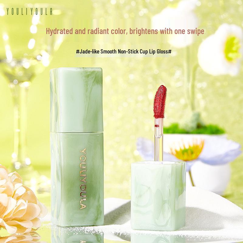 Jade Nourishing Lip Gloss: Non-Stick, Non-Fading, Watery, Silky, Non-Drying, Long-Lasting, Mirror Finish.
Jade Nourishing Lip Gloss: Non-Stick, Non-Fading, Watery, Silky, Non-Drying, Long-Lasting, Mirror Finish.