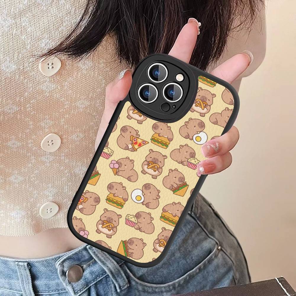 Милый чехол для телефона из кожи капибары для iPhone 15 14 13 Pro Max 12 11 16 Plus iphone XS MAX
Милый чехол для телефона из кожи капибары для iPhone 15 14 13 Pro Max 12 11 16 Plus iphone XS MAX