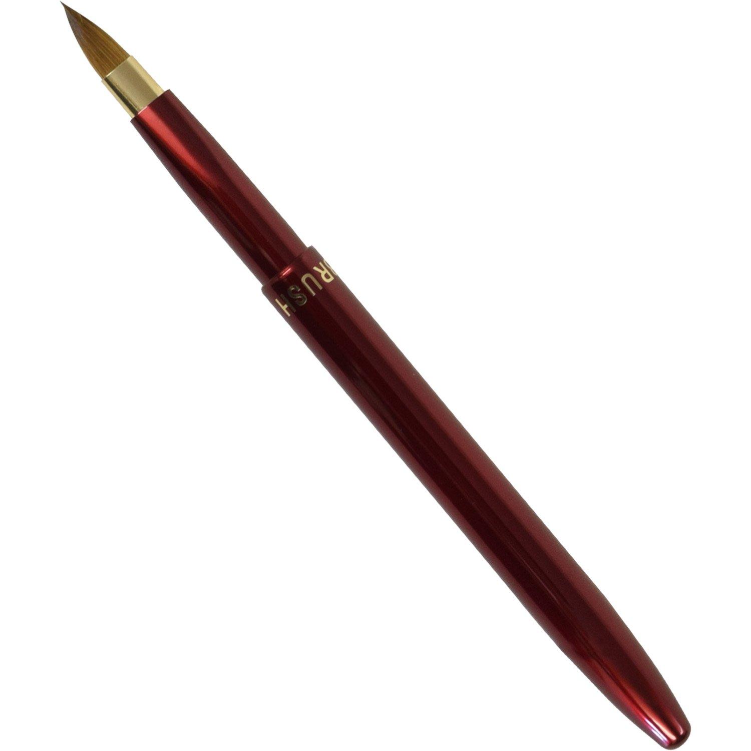 Supervised by Kumano Rokkakukan Sakurado Portable Lip Brush Round Brush Weasel Hair Draw clean lines right down to the edges of your lips ARRLS-4 100%
Supervised by Kumano Rokkakukan Sakurado Portable Lip Brush Round Brush Weasel Hair Draw clean lines right down to the edges of your lips ARRLS-4 100%